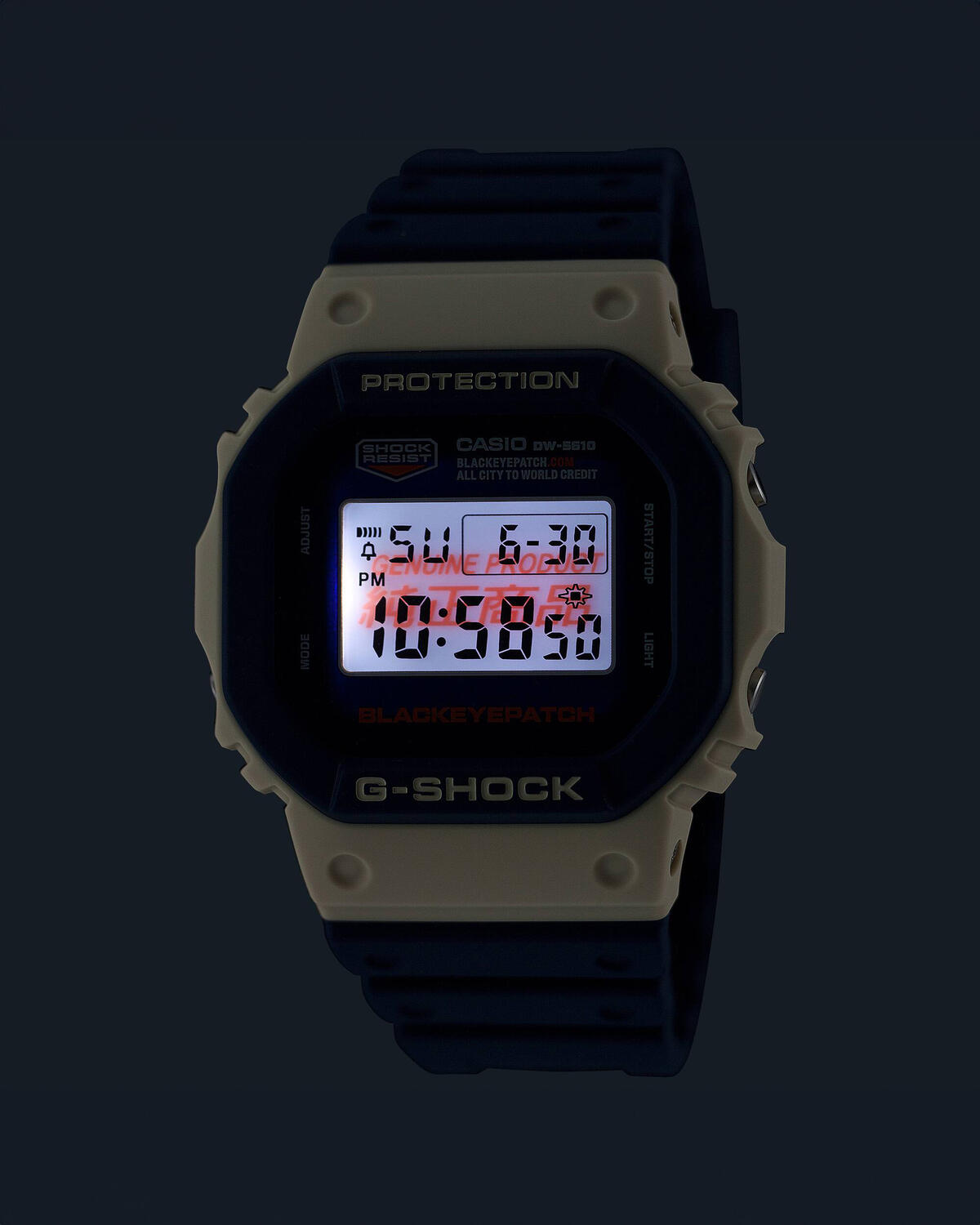 G-Shock DW-5610BEP-2ER Black Eyed Patch | DW-5610BEP-2ER